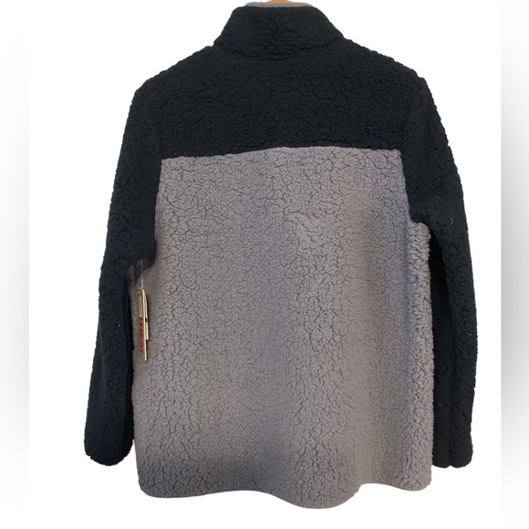 NWT 32 DEGREES Womens Sherpa‎ Mock-Neck Sweatshirt size XL - Picture 6 of 8